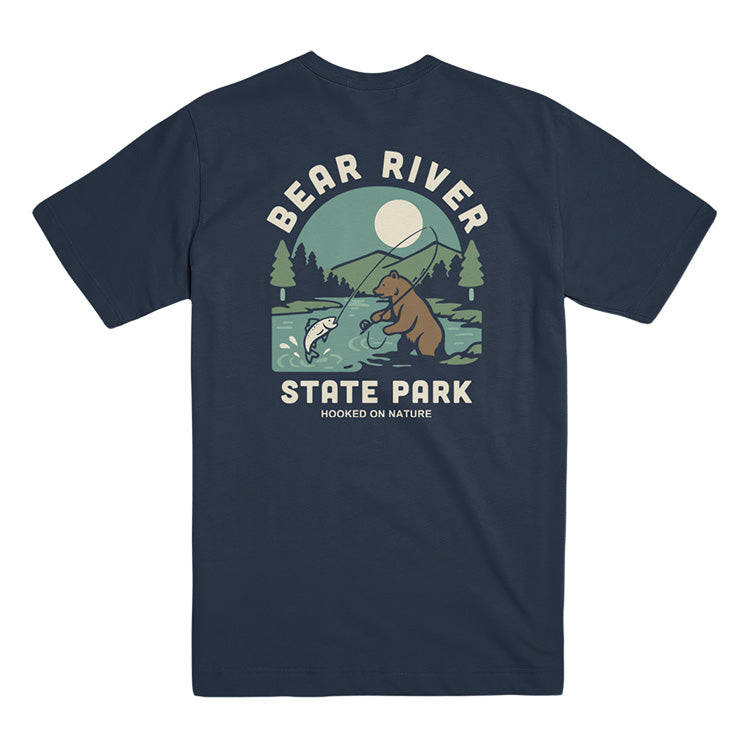 Bear River - Fishing Bear Tee