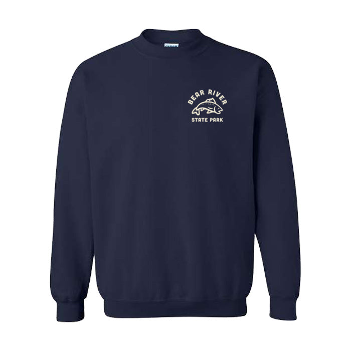 Bear River - Fishing Bear Crewneck Sweatshirt